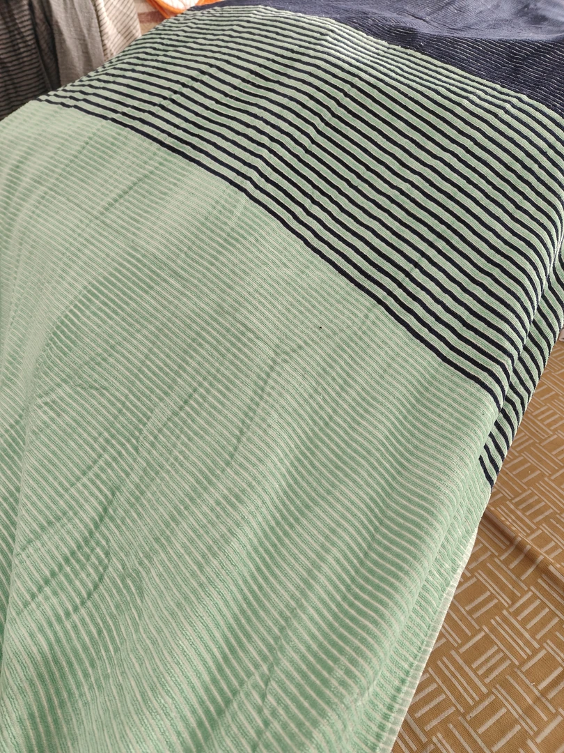 外贸高品质加厚高克重绿色条纹加大浴巾尺寸约90*170左右
