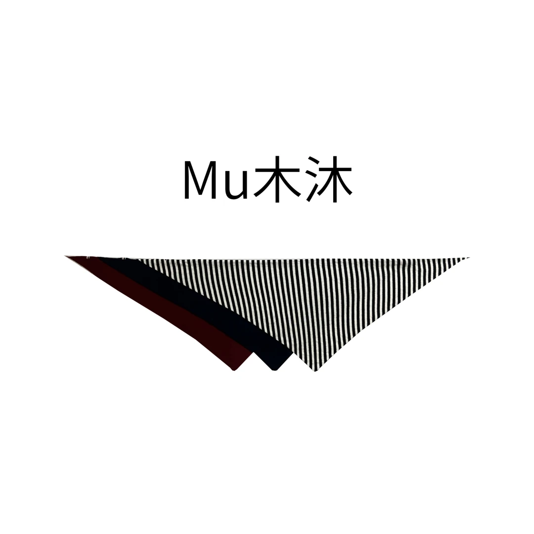 Mu木沐♠新品三角毛线披肩围脖