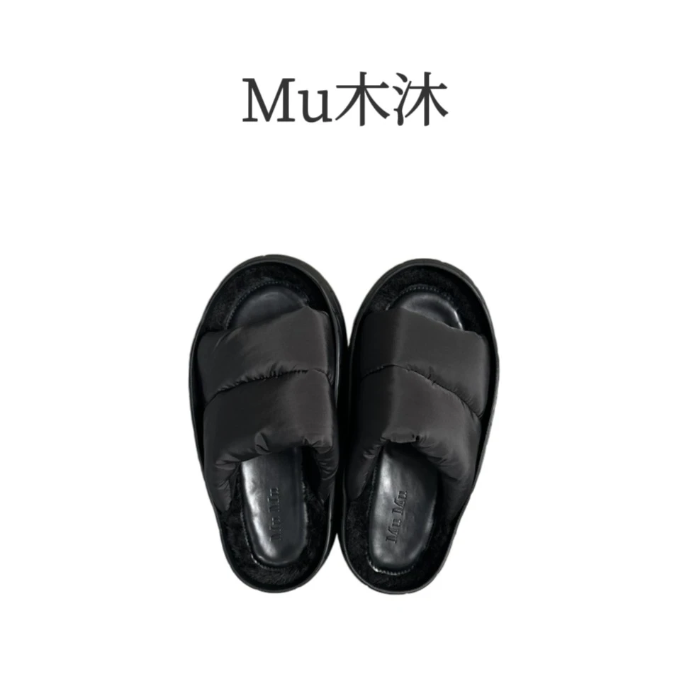 Mu木沐♠️新品泡泡棉拖鞋