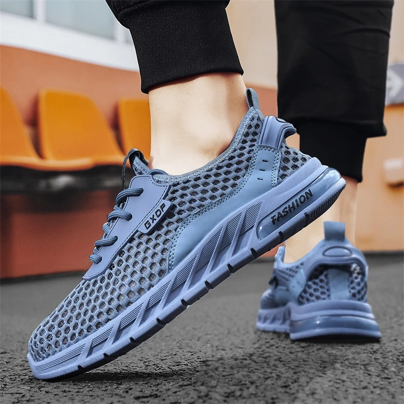 俞兆林男鞋夏透气防臭薄款镂空网眼网面轻便沙滩凉鞋运动休闲网鞋