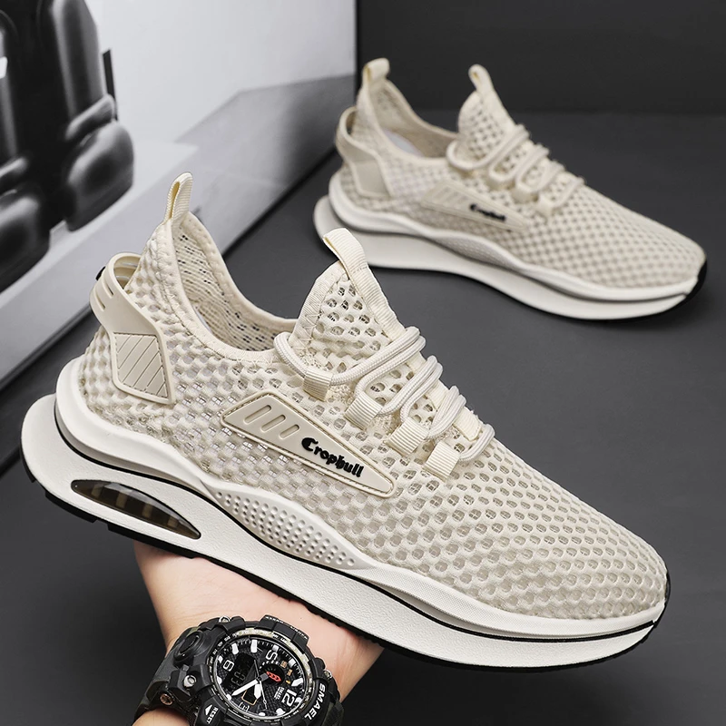 俞兆林官方正品男鞋网鞋男夏轻便镂空休闲网面鞋透气薄款网眼运动