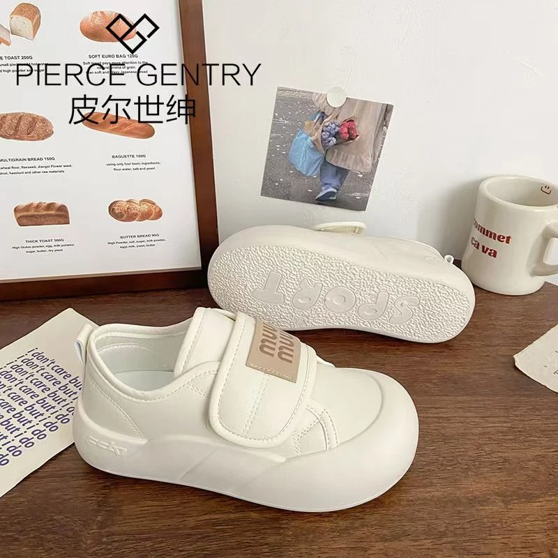 春秋韩版小白鞋女2024新款女学生ins潮流百搭时尚小众厚底休闲鞋