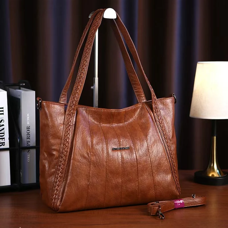 新（长42高29厚15）2025新款时尚休闲单肩斜挎大托特包包23百搭