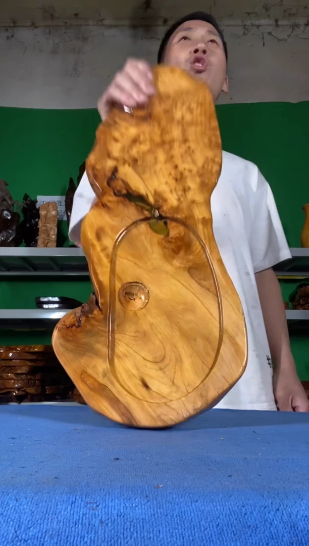 【闪购商品】香杉木根雕小楠工艺截图为准