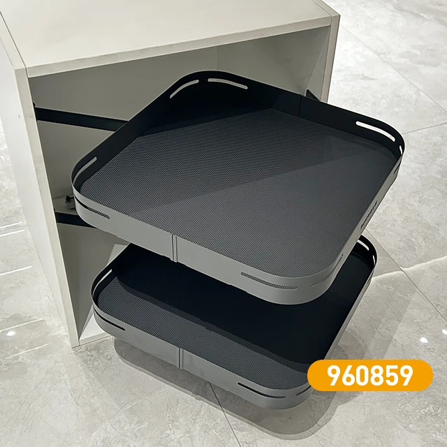 JOYLINK/左邻岩湖 旋风钢板篮 600柜 两层