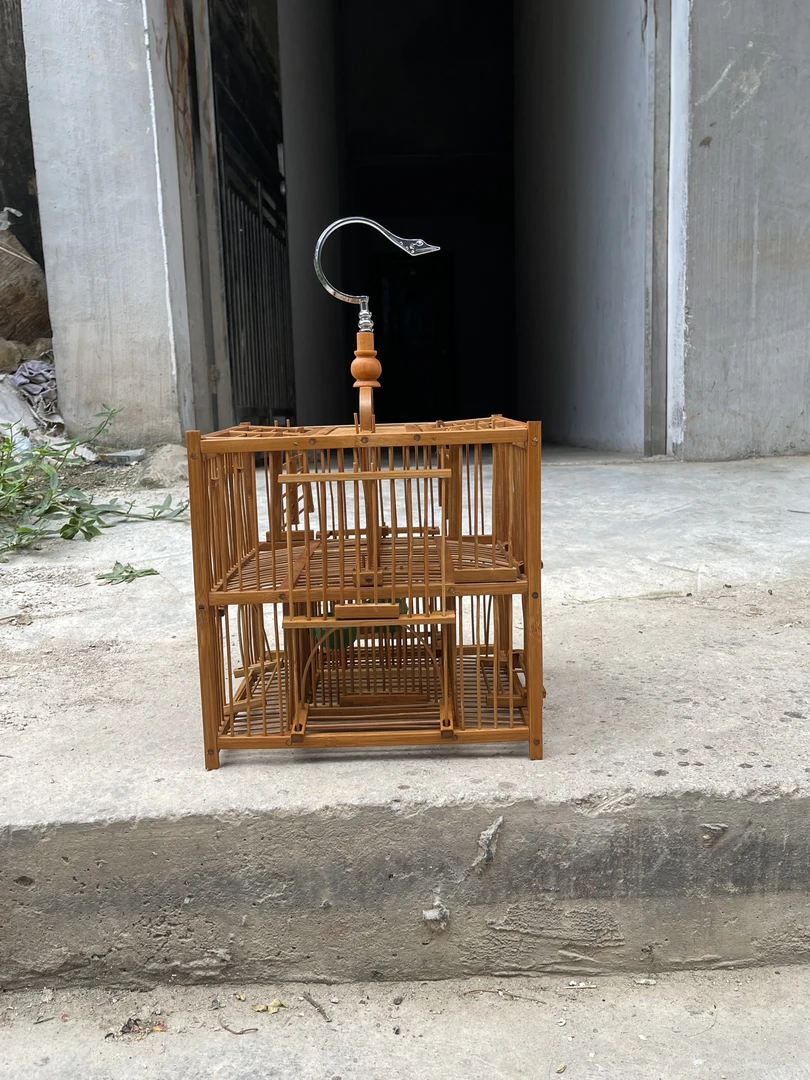 黄豆鸟秀眼方六门笼鸟笼子