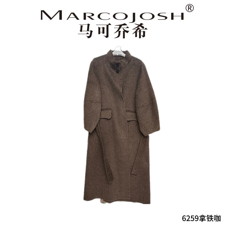 【MK】秋款韩版羊.毛大衣时尚轻奢冬季气质百搭6259