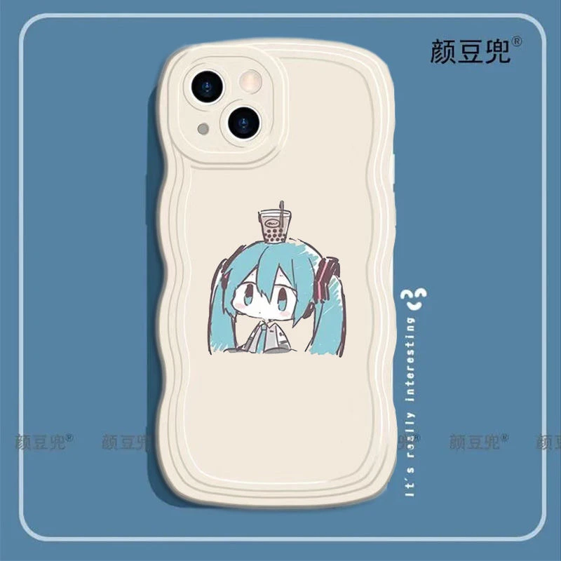 初音未来mIKU手机壳适用苹果14华为OPPO小米12红米一加荣耀IQOO10