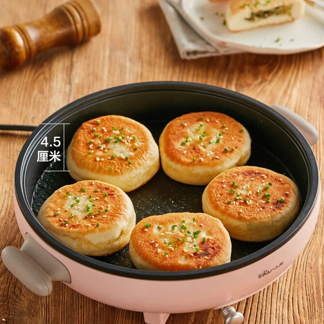 Bear/小熊电饼铛家用早餐机加深加大煎饼铛烙饼机多用途锅多功能