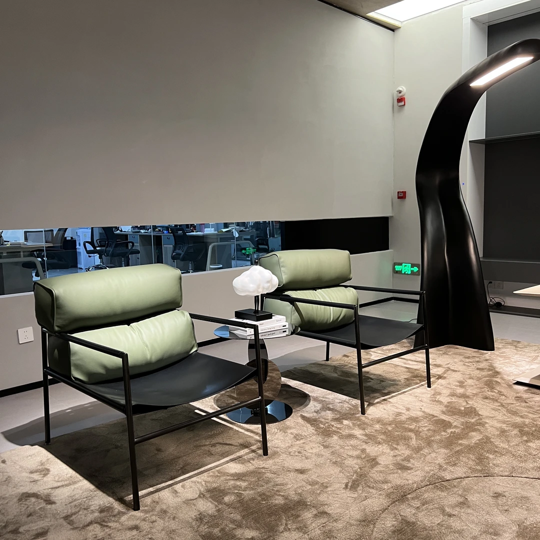 夏图同款休闲椅 客厅简约极简创意意式风格家用设计师沙发椅