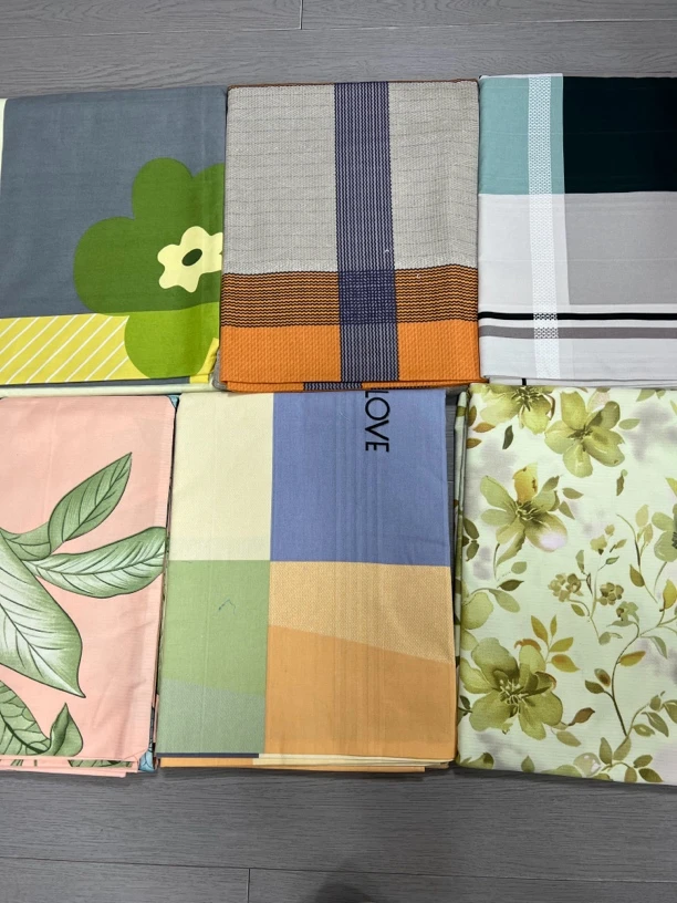 细沙华夫格软竹棉工艺款床单2.4*2.4（-+5cm）【不挑花色】 微瑕