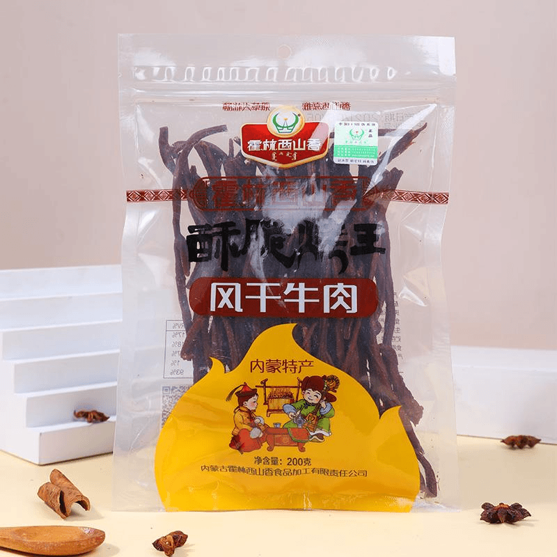 霍林西山香手撕风干牛肉干超干脆质内蒙古特产酥脆休闲零食笋1g