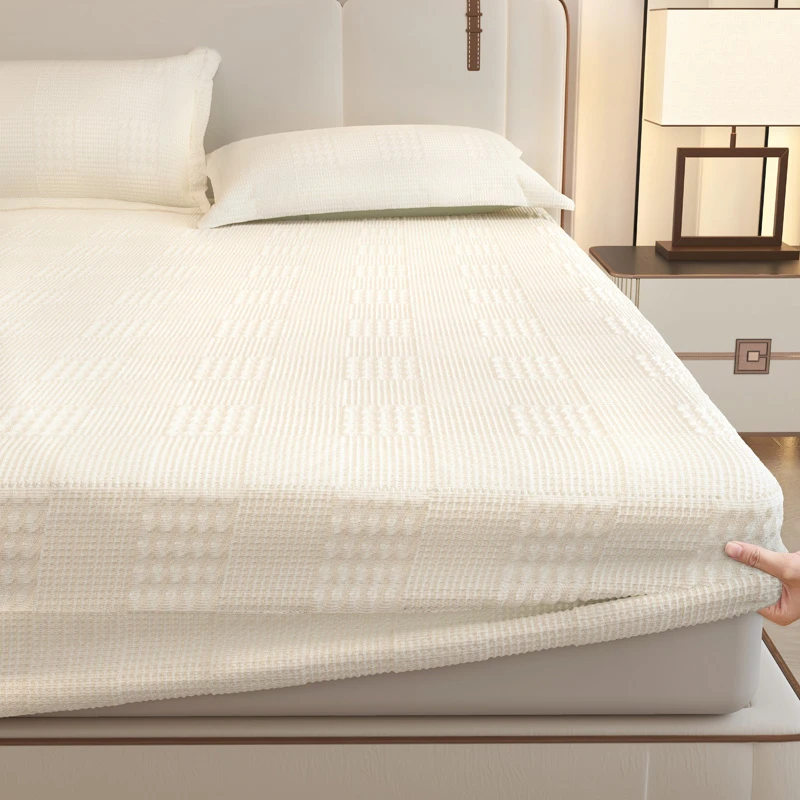 5A抗菌空气层床笠保护套透气防滑防水隔尿不起球四季通用床笠罩厚