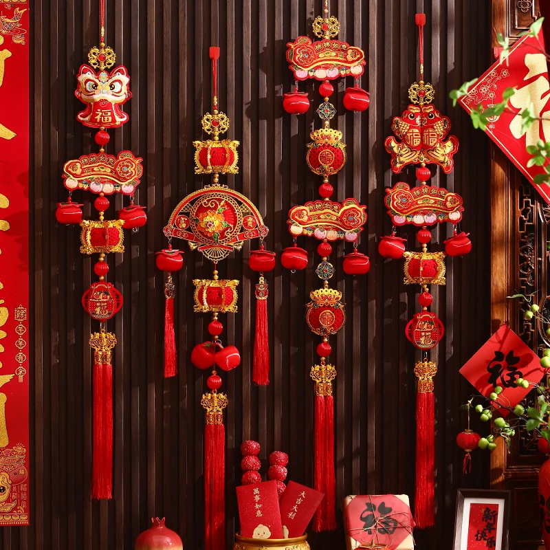 过年装饰挂件2025蛇年春节新年客厅电视背景墙福字挂饰场景布置品