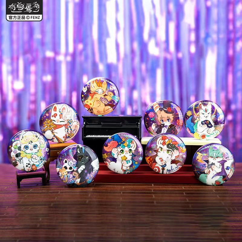 吧唧IP合集-有兽焉、三丽鸥刺绣、小新刺绣、小樱原画（直播间代拆）