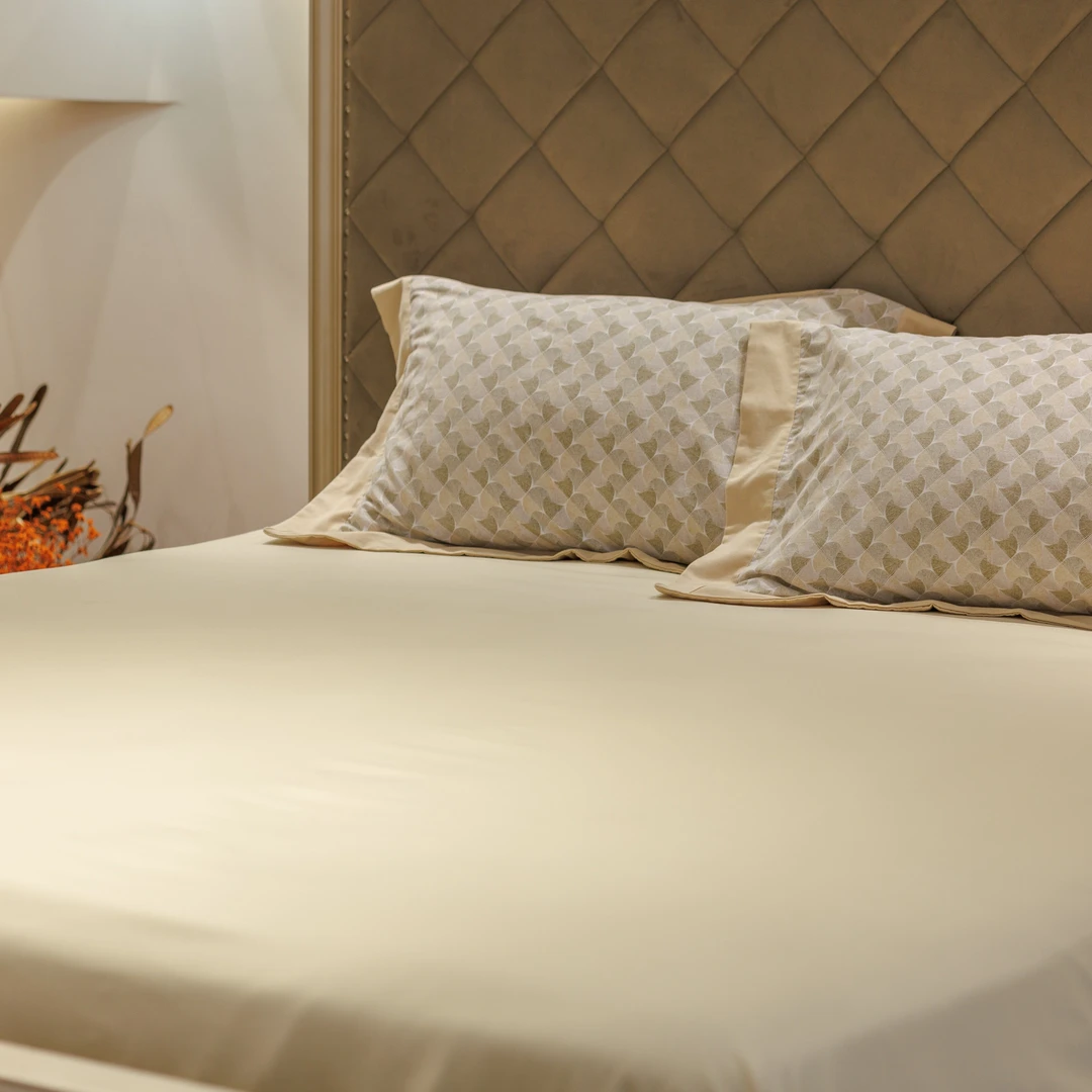 雅赞购物中心【秋冬床单+枕套组合】搭配纯棉舒适纯色简约轻奢