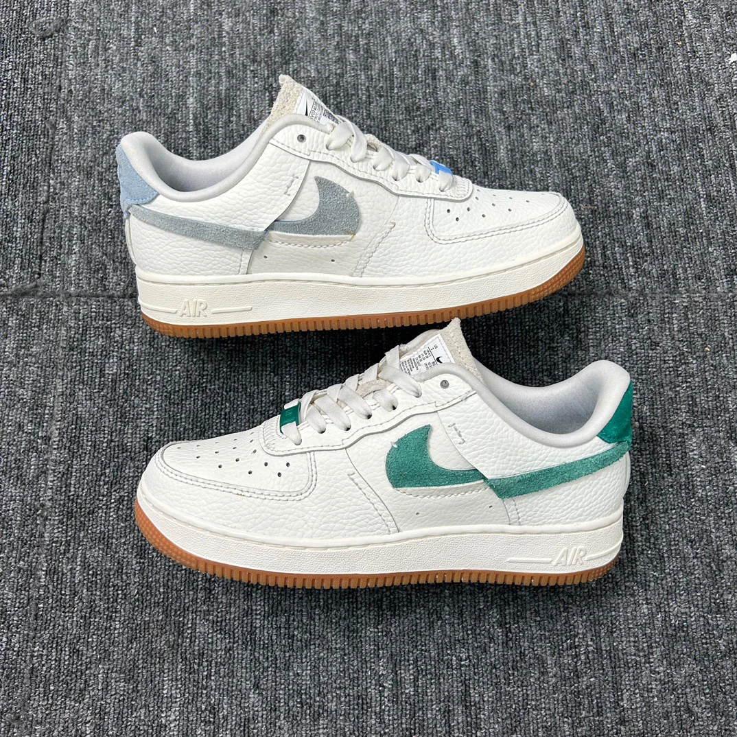 38码 af1白绿拼接 二手无原盒 休闲鞋 市价799 成色可以