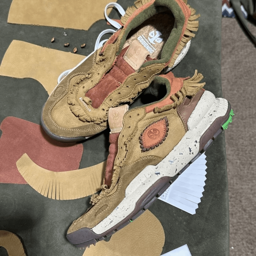 流苏复古球鞋GD1土著部落风格001