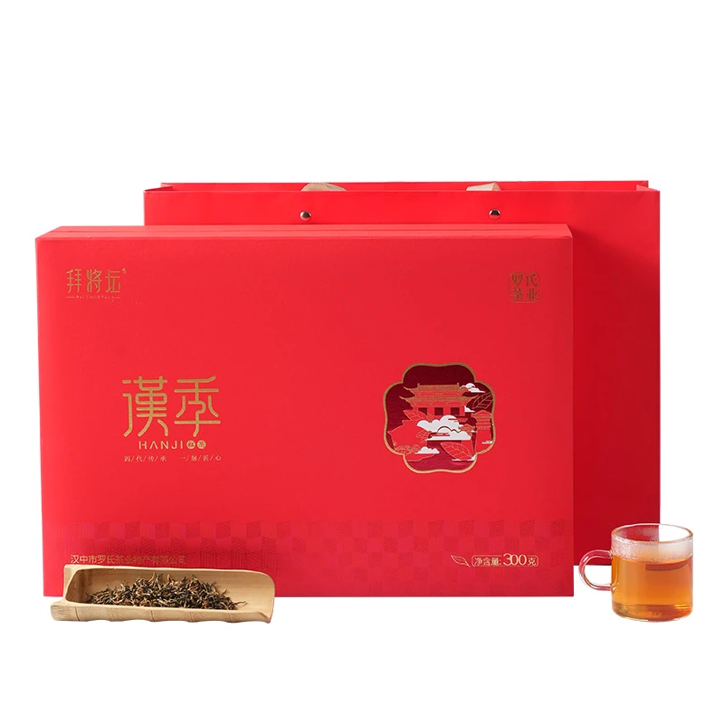 拜将坛汉中红茶汉季陕西高山工夫红茶蜜香型礼盒300g