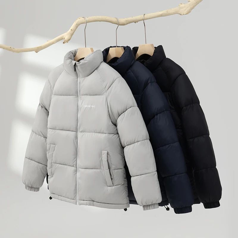 【黑金棉服】克罗伊保罗冬季潮流休闲面包服立领保暖加厚百搭款棉衣