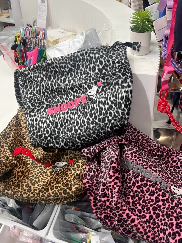 韩国东大门正品代购，le豹纹斜挎包（bu tui bu huan）