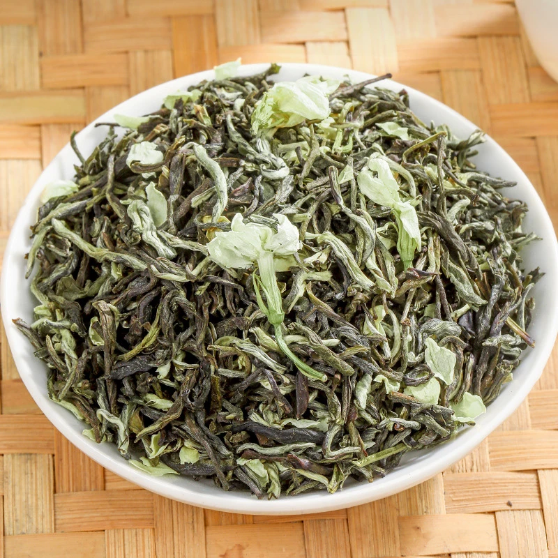 古工福建高山茶叶茉莉花茶小铁罐浓香耐泡50g品鉴装