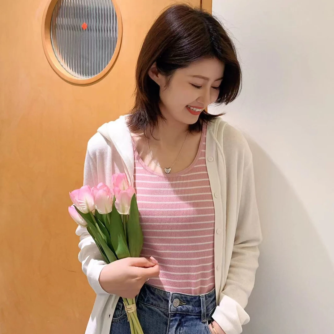 2024秋冬新款慵懒风简约百搭休闲针织开衫