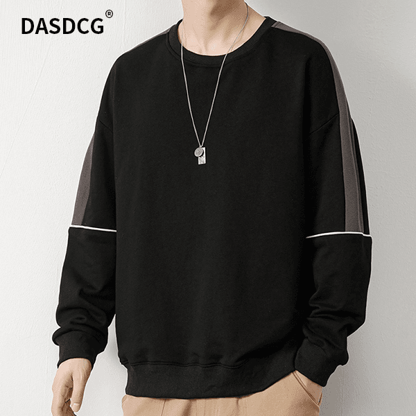 秋季男装潮牌春秋款卫衣男士2023新款秋装美式青少年长袖上衣男生