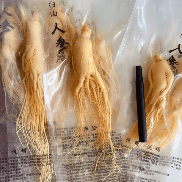 长白山人参园参 加酒保鲜 搭配鹿茸泡酒或炖鸡生态保养草本净含量