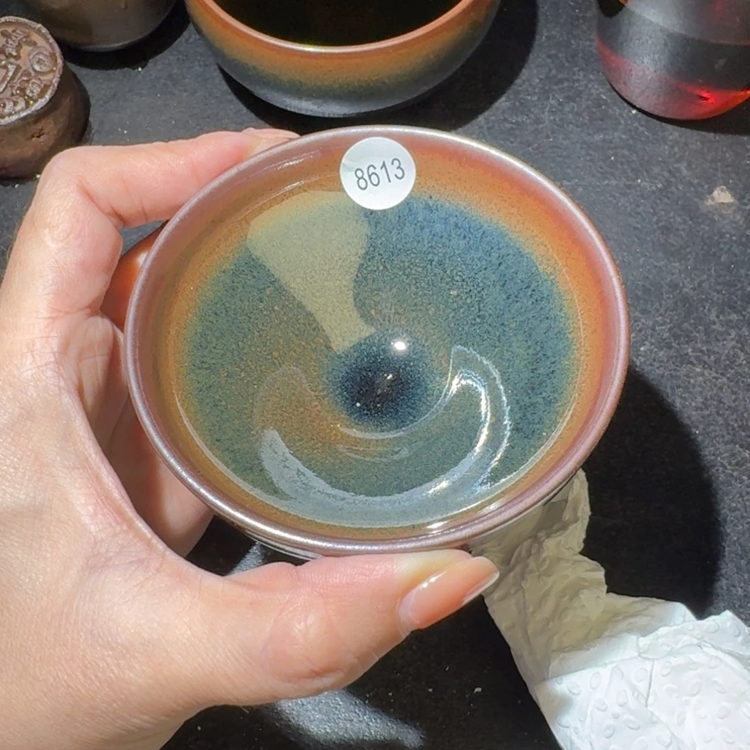 茶盏8613 福利杯传世柴烧手工茶盏