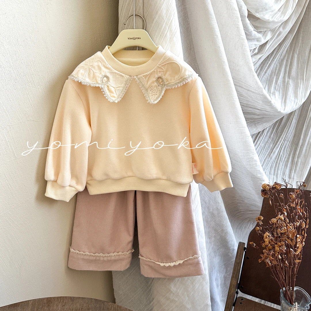 【现货】童装2024冬季新款儿童加绒加厚长袖卫衣244-优米优卡-111