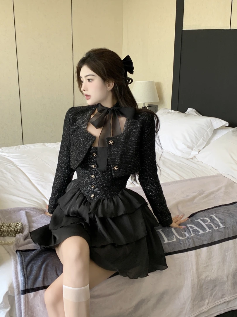 羊小姐家 法式甜美套装