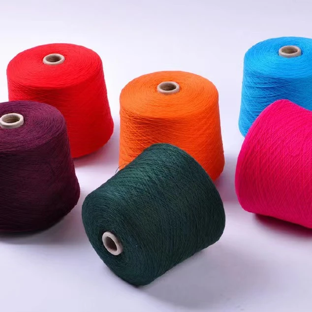 B-纯娅山羊绒手工编织处理柔软绒毛线保暖针织