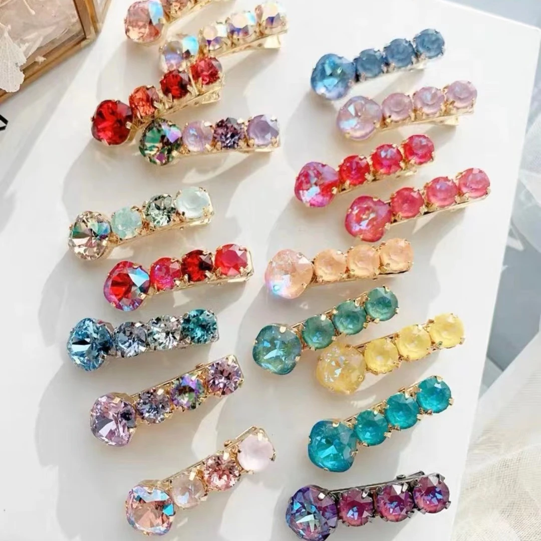 非金属布艺发饰 补差专用    可爱网红ins弹簧夹发夹边夹