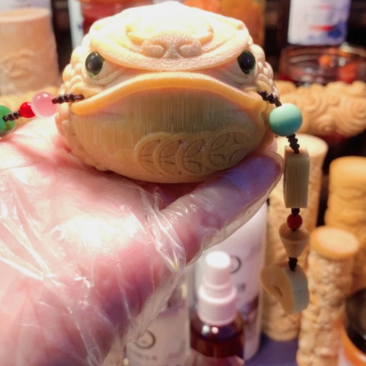 【闪购商品】实心竹根雕千****生