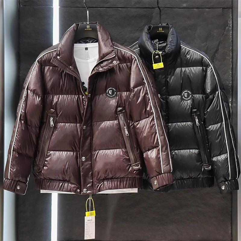 秋冬款休闲舒适百搭羽服外套5029