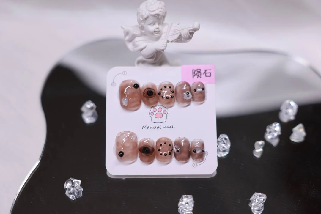 LLL001-LLL020蕾蕾家纯手工显白气质百搭款穿戴甲