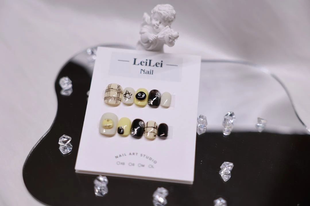 LLL072【星星小怪兽】蕾蕾家纯手工显白春夏可爱款穿戴甲