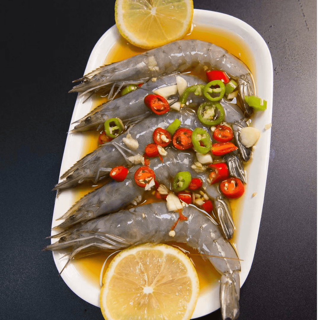 生腌虾柠檬虾泰式虾韩式虾便宜不贵好吃实惠即食海鲜新鲜冷冻顺丰