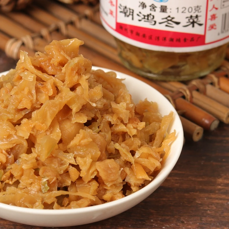 潮州杂咸潮鸿冬菜潮汕地都风味小菜腌制泡菜厨房调料