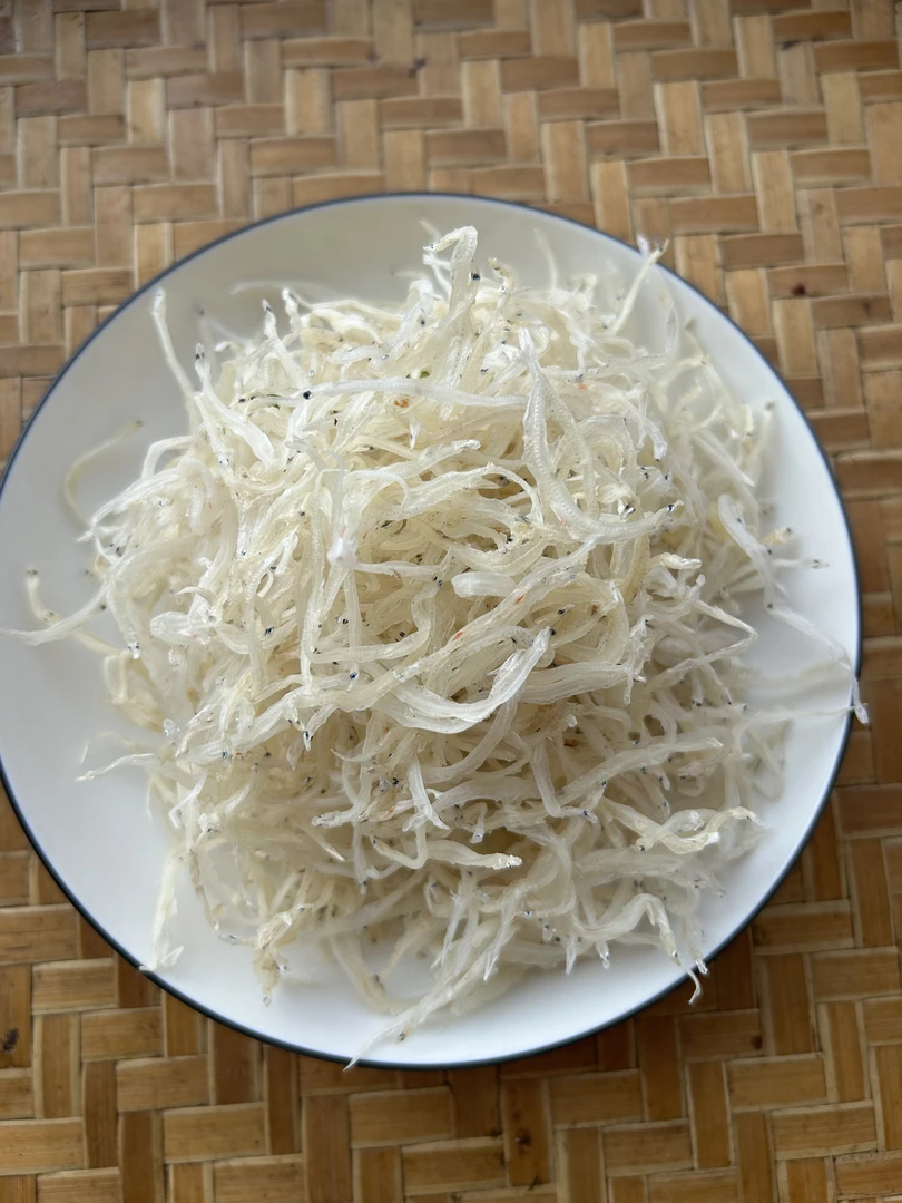 天井湖中条白饭鱼 生晒中银鱼 干货 清蒸 小炒