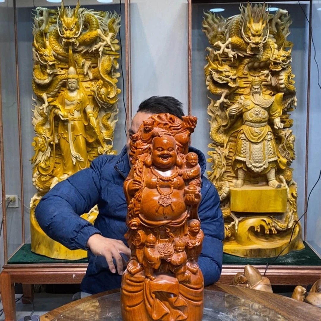 【闪购商品】樟木根雕金****复