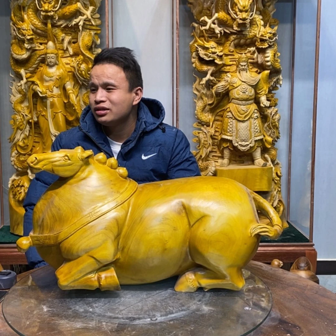 【闪购商品】樟木根雕足****西