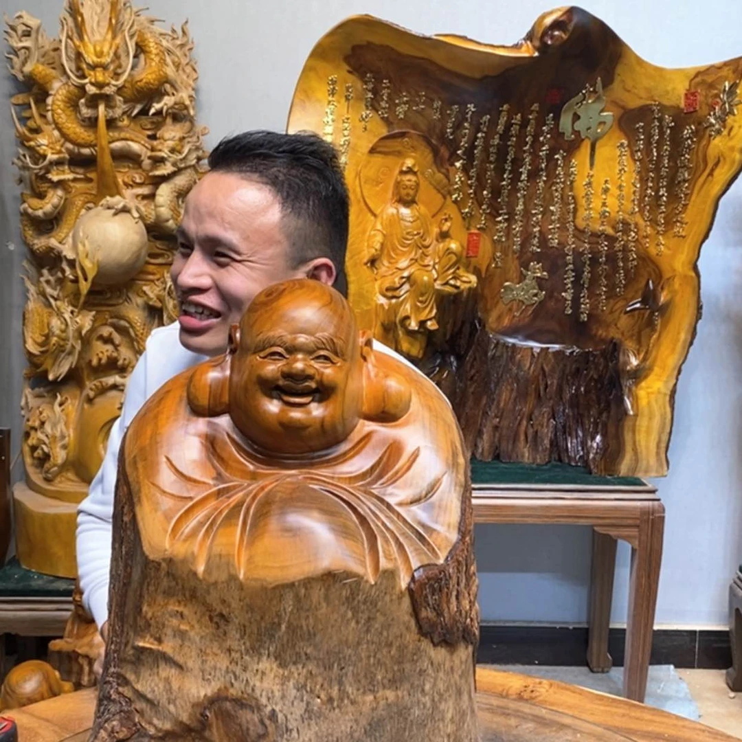 【闪购商品】香樟木根雕剑**刀
