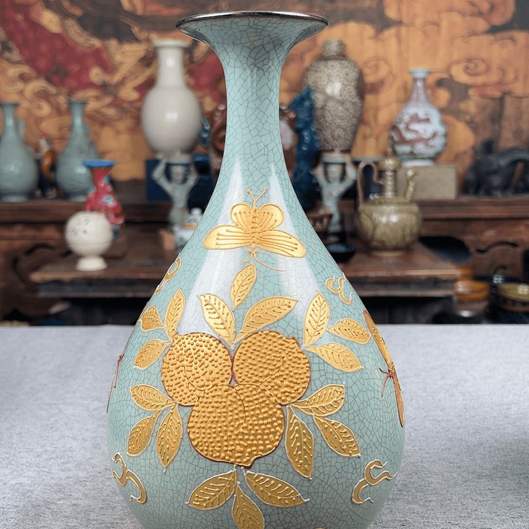 茶盏瓷器摆件瓷器摆件