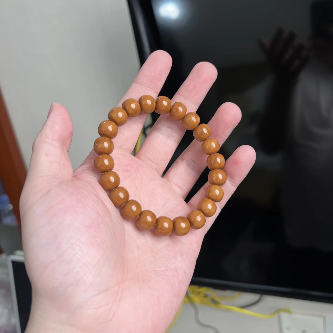 【马老师】约10mm+猴头核桃老型珠手串