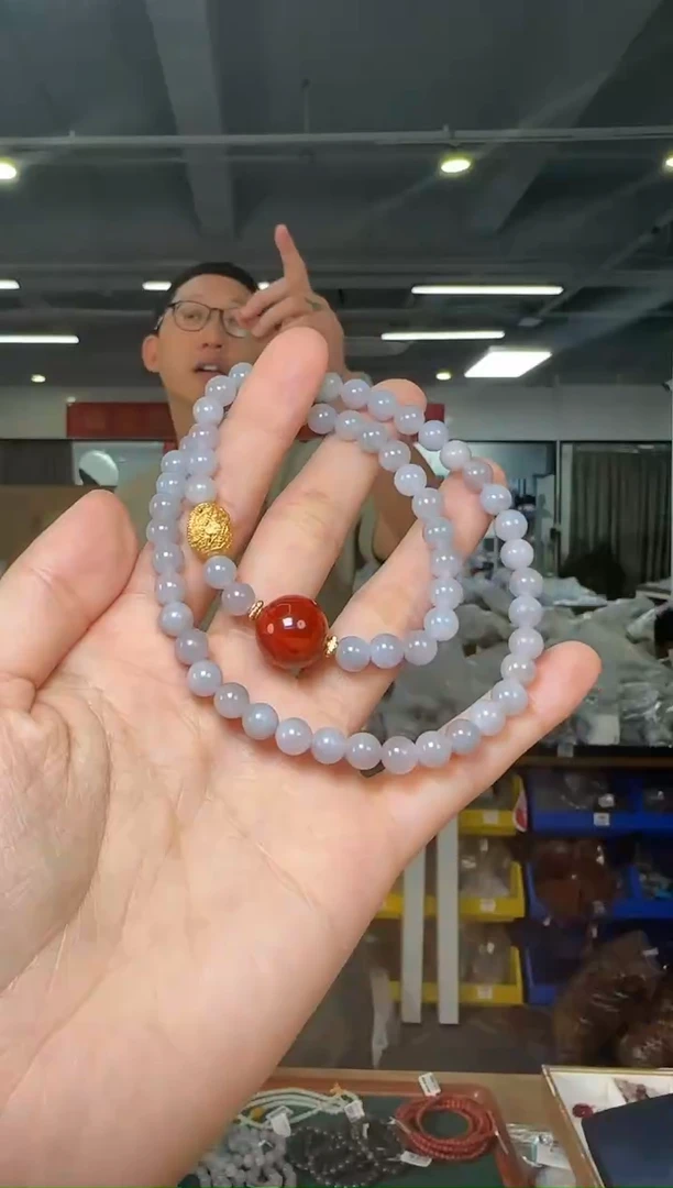 【闪购商品】和田玉手串未镶嵌和田玉DIY手串多样性