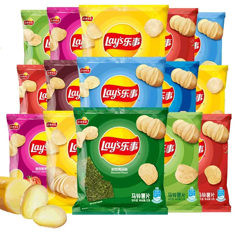 乐事薯片12g零食小吃休闲食品混合多口味开学生追剧批发大礼包