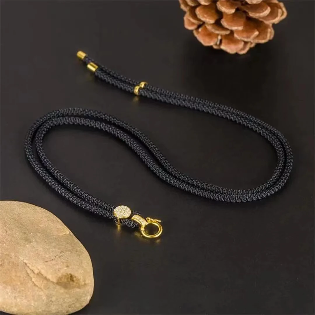 高档挂绳配绳项链高档男女款调节万能扣男女款调节吊坠万能扣