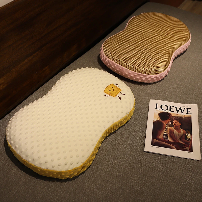 夏季记忆棉枕头单人枕头女低枕芯胡颈椎枕助睡眠男宿舍学生柔软